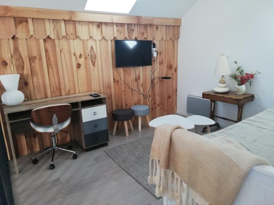 Ravissante Maison 3* Avec Jacuzzi Proche Lac Biscarrosse Eksteriør billede