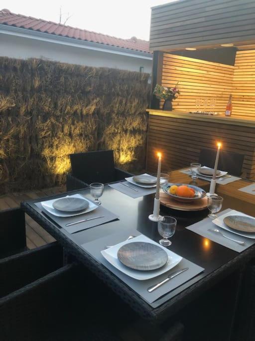 Ravissante Maison 3* Avec Jacuzzi Proche Lac Biscarrosse Eksteriør billede